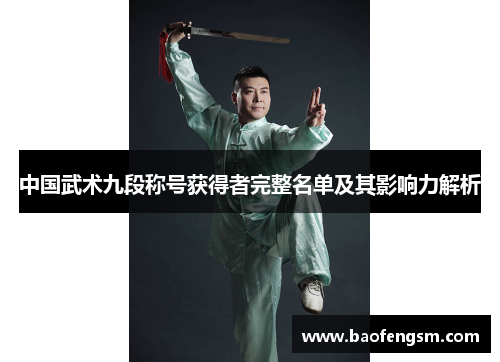 中国武术九段称号获得者完整名单及其影响力解析